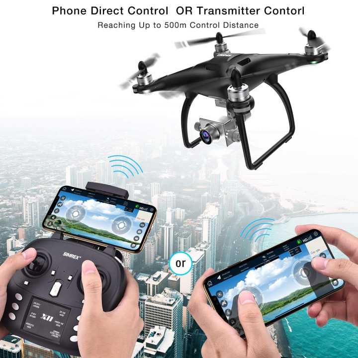 SIMREX%20X11%20Upgraded%20GPS%20Drone%201080P%20HD%20Camera%205G%20WiFi%20FPV%20Video%20RC%20Quadcopter%20-%20Image%206