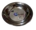 4 Pcs Plain Round Deep Plates Stainless Steel 8 inches. 