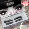 Dual Magnetic Eyelashes 0.2mm Ultra Thin Magnet Lightweight & Easy to Wear Best 3D Reusable Eyelashes High quality with lightweight, comfortable and natural-looking magnetic false eyelashes. 