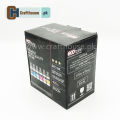 Ecotone ink 6 colors for Epson 6 colors Printers T50 T60 L800 L805 printers-100ml bottles. 