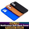 Vivo Y35 Back Cover Soft Silicon Multicolour Case For Vivo Y35. 