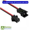 Pack of 5/10/20 Pairs JST-SM 2 Pin Male/Female JST Connector 20AWG Wire for LED Battery, Toys Light Strip & DIYs etc  SM JST Connector. 