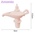 Oil Dispenser Genie Lamp Silicone Olive Oil Pour Spout Dispenser for Vinegar Wine Bottles Leak-proof Automatic Opening Closing Spout for Kitchen Cooking Drip-free Oil Pourer. 