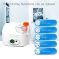 Portable Nebulizer Machine | Direct Interface Home Jet Nebulizer, Compressor Nebulizer & Personal Steam Inhaler for Adults & Kids, Reliable Atomization Therapy Device, AC-Powered with Reusable Kits for Effective Respiratory Care at Home & On-the-Go. 