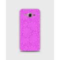 j7 nxt Case Cover  Hard- Samsung  Purple Floral Print-1cover2552. 