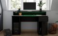Flair Power Z Compact Gaming Desk With Colour light home office desk gameing desk. 