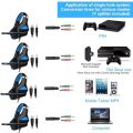 Beexcellent GM-5 Stereo Gaming Headset with Microphone for Mac Nintendo Switch PS4, PC, Xbox One Controller, Noise Cancelling Over Ear Professional Gaming Headphones. 