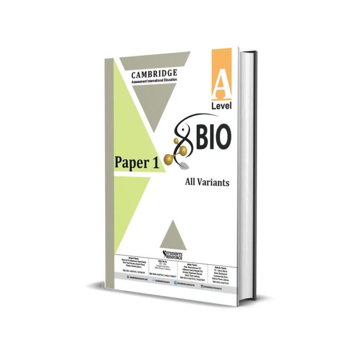 A Level Biology 9700 Paper (1) 2017-2022