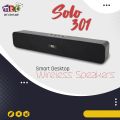 MTC Solo-301 Portable sound bar / wireless speaker Elegance Portable Solo 301 Bluetooth Speaker Compatible with all devices PC, Laptop, Phone. Lcd Smart Led Vivid Sound Quality Enjoy the Most Amazing Music Soundbar. 