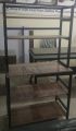5-shelf Kitchen Bakers Rack with Hutch Industrial Microwave Oven Stand Free Standing Kitchen Utility Cart. 