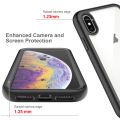 For Apple iPhone XS Max Shockproof Anti-slip Rugged Bumper 360° Full-body Protection Case Cover. 
