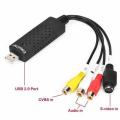 EasyCap - USB - Adapter - Video Converter - Video Capture Adapter - USB - Easy Cap - Easy Cap Usb - Usb Cap - Usb Adapter - Video Player - Video Capture  Card - Record VCR VHS Video Adapter - USB For Mobile - Usb - USB For PC - Easycap - Easy Cap USB. 