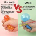 NEW BIG SIZE! 6.5cm Glow Sticky Balls Fidget Toys Globbles Balls Stick to Ceiling Stress Release Luminous Ball （Random）. 