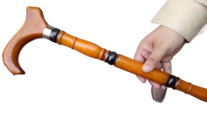 Imported Old Man Wood Stick / Wooden Walking Stick / Walking Stick / Wooden Cane Walking Stick Old Age People