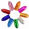 HOLOGRAPHIC Transfer Foils Starry NAIL LASER FOIL 6 Colours NAILS Stickers Paper. 