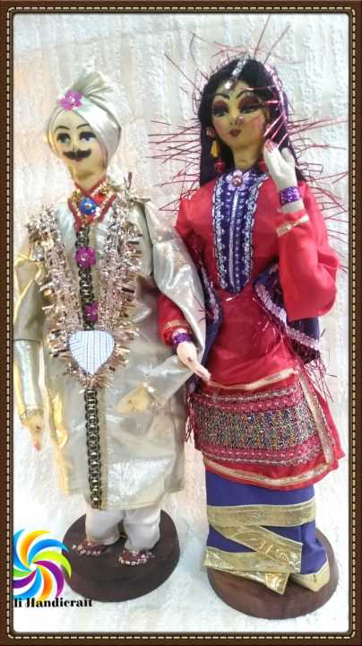 Dolls%20TRADITIONAL%20HANDMADE%20PAKISTANI%20DULHA%20AND%20DULHAN%20(%20PAIR)%20-%20Image%204