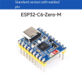 Esp32 C6 Zero M Development Board Wifi 6 Esp32 Mini Module Dual Processor Supports 2.4Ghz Wifi Bluetooth Le Module Blue. 