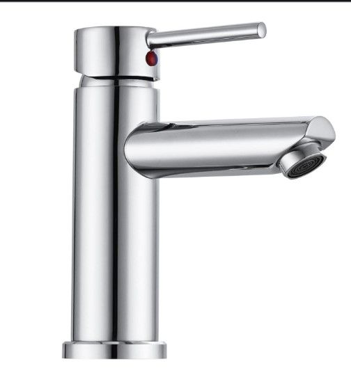 Hapilife Bathroom Sink Washroom Basin Single Lever Chrome / Brass Mixer ...