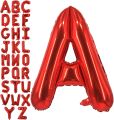 Alphabet Letter A-Z Aluminum Helium Foil Balloon 16 Inchs. 