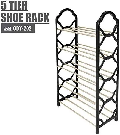 COMFORT%20ZOON%20Shoe%20Rack%20Organizer%20-%20Stainless%20Steel%20Shoe%20Rack%20Shoe%20Stand%20%20Fashion%20Shoe%20Rack%20-%20Shoe%20Storage%20-%205%20%20Tiers%20Heavyweight%20Shoe%20Stand%20hoe%20Rack%20Multifunctional%20Book%20Rack%20Accessories%20Rack%20for%20Home%20and%20Office%20Durable%20Non%20Breakable%20Shoe%20Organizer%20-%20Image%205
