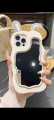Mirror Style Rabbit Cute Pattern Soft Silicone Cover Mobile Phone Protective  7/8/Se 2020..
7 Plus/8 Plus
X/Xs
..XS Max
 11
 11 Pro Max
13 .14 14 pro .14 plus ..14 pro max 15 15 plus .15 pro .15 pro max. 