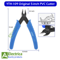 YTH-109 Mini Electric Flush PVC Wire Cutter Excellent Curved Cut Plier Micro Cutting Repair DIY Tool YTH-109 5-inch by Electrica. 