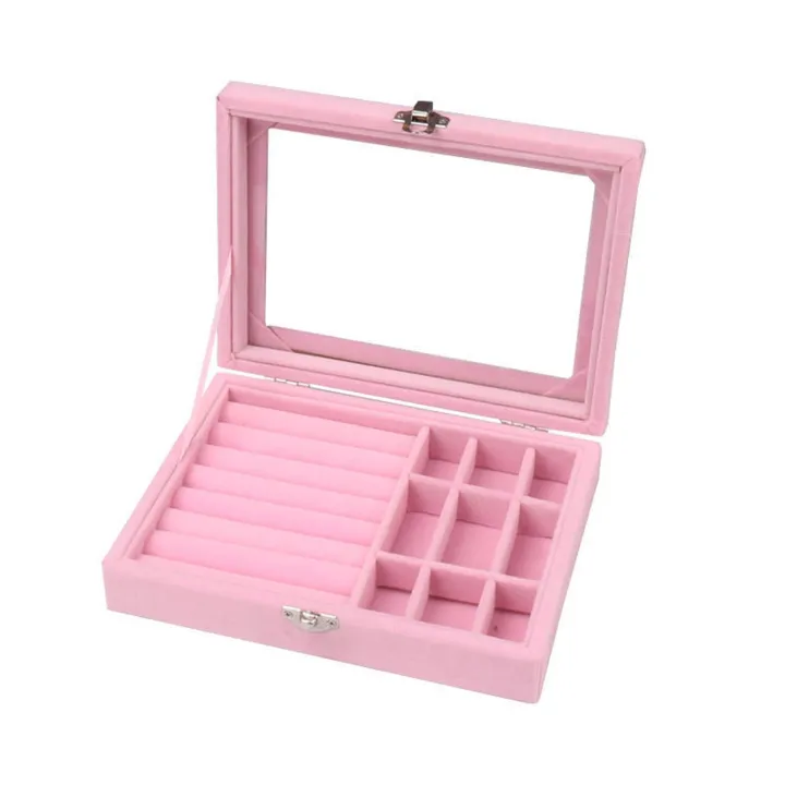 Jewelry%20Storage%20Organizer%20Velvet%20Drawer%20Tray%20Acrylic%20Jewelry%20Box%20Display%20Holder%20Case%20for%20Necklace%20Earring%20Bracelet%20Watch%20(beige,%20white,%20pink,%20black%20with%20lid)%20/%20Jewelry%20Box,%203%20Grids%20Women's%20Jewelry%20Organizer,%20Velvet%20Jewelry%20Organizer%20-%20Image%209