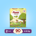 Momse Diapers Mega Size 2 - 90 PCs - 4 -8 Kg. 