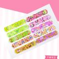 Cute Cartoon Kids GIRLS Band-Aid Waterproof Breathable Sticker Adhesive Bandages Antibacterial hemostatic Hypoallergenic for First Aid Emergency Plaster. 