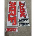 3d embossed sticker MRF  bat sticker. 
