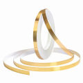 Strip Golden Line Border Sticker Wall Seam Sealing Tapen (Gold, 50M * 1Cm). 