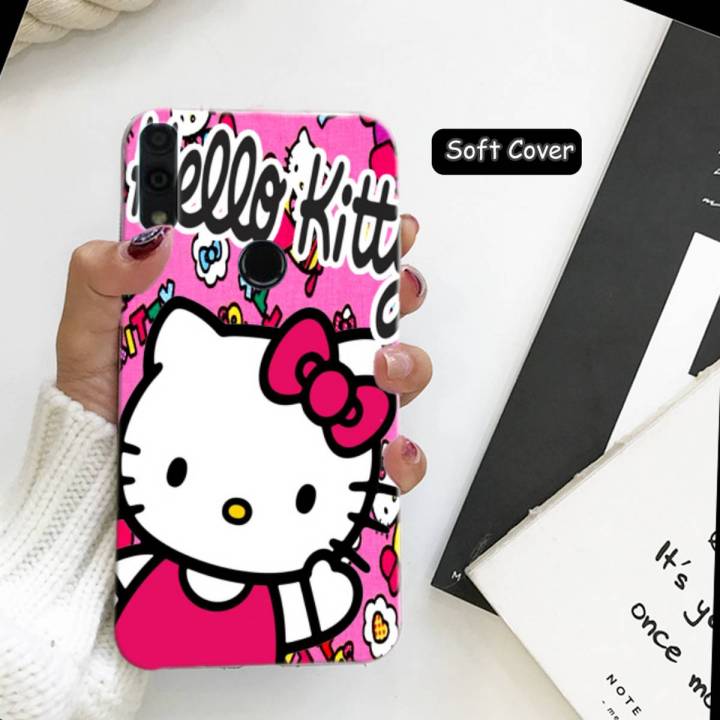 Huawei Honor 10 Lite Cover - Hello Kitty Style Back Cover Case for Huawei Honor 10 Lite