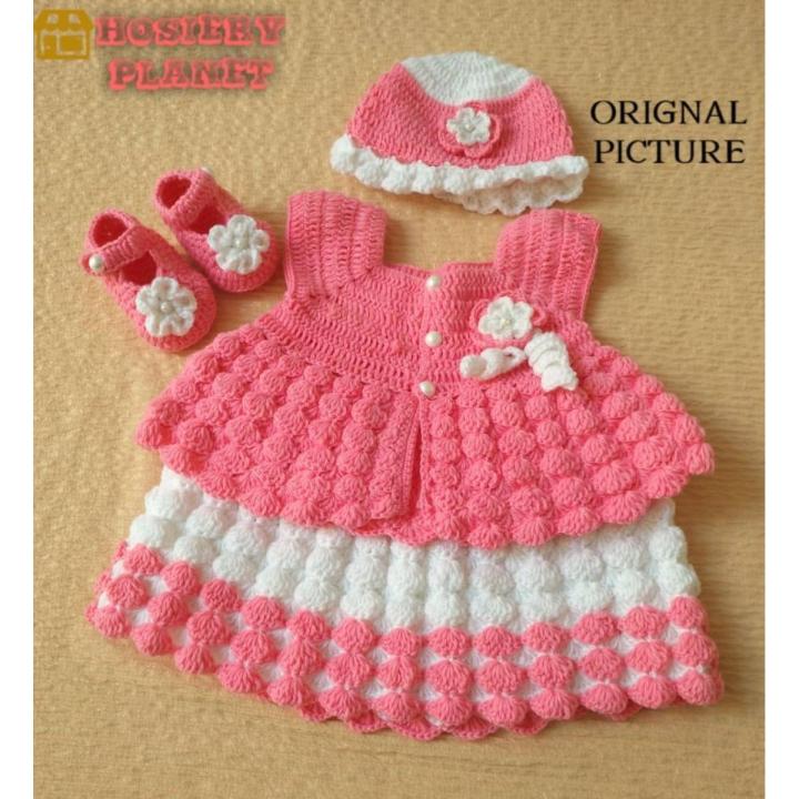 Baby girl woolen dress online