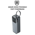 AMAZE A240 240W 27000MAH FAST POWERBANK. 