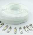 3 yard 5# different color  Zippers with 3pcs Slider. 