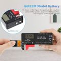 1 Pieces Digital LCD Universal Battery Tester (Model: Bt - 168 PRO), Portable Battery Checker Battery Tester for AA AAA C D 9V 3.7V 1.5V Button Cell uk import A1371. 