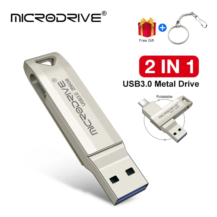 Metal%20Type%20C%20USB3.0%20flash%20drive%2064GB%20128GB%20256GB%20pendrive%20external%20storage%20Micro%20memory%20Stick%20type-C%20-%20Image%202
