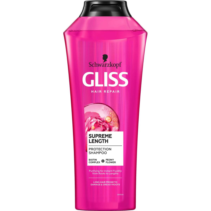 Gliss hair repair supreme length shampoo 400ml