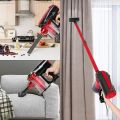 Moosoo Lightweight Corded Stick Vacuum, 17Kpa Powerful Suction Handheld Vacuum for hardfloor. 