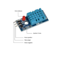 DHT11 Sensor Modules 1-10pcs 3.3V-5V Digital Temperature and Humidity Sensor DHT11 3-wire Ultra-low Power Module for Arduino E R1662. 