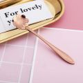 Small 8 Diffient Pattern for Sugar Ice Cream Coffee Dessert Stainless Steel Mixing Spoon Tableware Teaspoon Flower Spoon Set Soup Spoon Cutlery Set. 