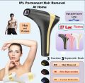 27 Lac Flashes Permanent laser Hair Removal machine, IPL Epilator,  Skin Rejuvenation, Freckle Reduce ,Hair Removal Appliances  New Upgraed Model. 