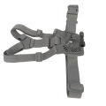Mobile Phone Chest Strap Holder Mobile Phone Chest Mount Harness Strap 360 Degree Rotation Ball Head Adjustable Buckles for Video Recording. 