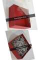 gift box with paper fillers/ gift box with fillers/ hard rigid box with shreds/size- 6x6x2.5 inches. 