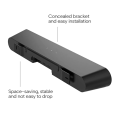 Floating Style Mounting Bracket Speaker Stand Ray Soundbar Mount Wall Under TV. 