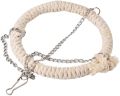 Bird Toys,Hanging Ring Parrot Toy Bird Toy Cotton Rope Stand Climbing Ladder Ring Soft Bed Parrot Cotton Rope, Bird Parrot Hanging Toy, Natural Wooden Perches Stand, Cotton Rope Hanging Toy, Best for Large and Medium Parrots and Birds. 