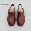 Norozi Chappal Premium Leather Hand Made peshawari shoes. 