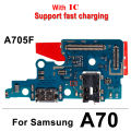 121S A0A20S A1 A12 A70 A10 A50 for Samsung A1 charging port F10 pieces USB charger base connector board lex for 0 A20 A30 A4A31 A51 A71. 