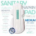 Easy Furr - Premium Quality Super Comfortable High Absorption Menstrual Best Sanitary Napkins Pads with Anion Chip Technology available in Small, Medium and Extra Large. 