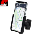 Universal 360 Degree Rotatable Aluminum Alloy Phone Holder Adjustable Mobile Phone Mount with 360° Rotation Suitable for 4-6. 5inch Phone, Anti-Shake Phone Bracket For Motorcycle, Recommended For BYKEA, FOODPANDA, Indrive Riders Universal Fitment. 